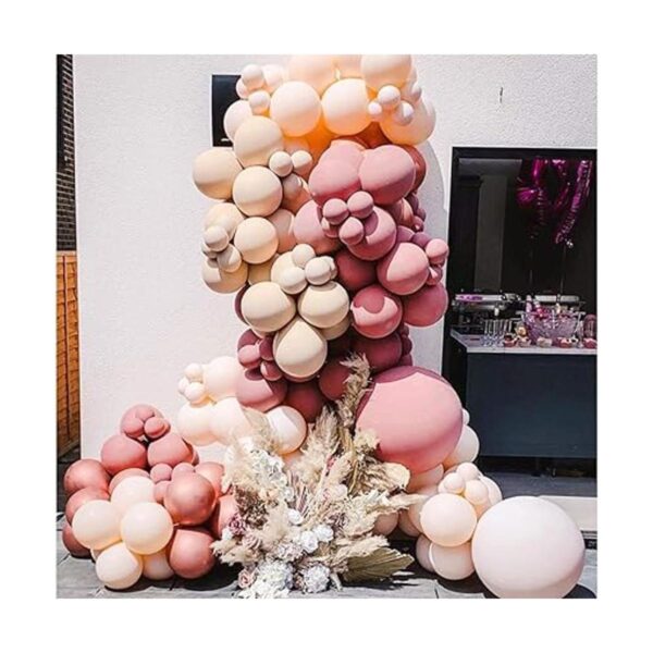 Kit de arco de globos rosa polvoriento guirnalda de_2
