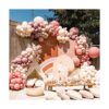 Kit de arco de globos rosa polvoriento guirnalda de_1