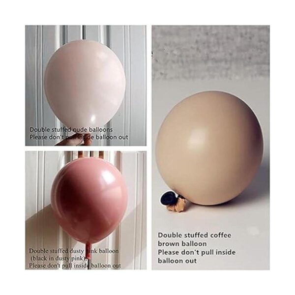 Kit de arco de globos rosa polvoriento guirnalda de_4