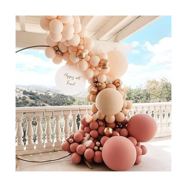 Kit de arco de globos rosa polvoriento guirnalda de_6