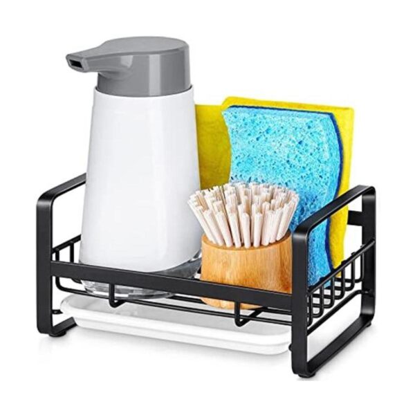 HULISEN Soporte de esponja para fregadero de cocina_1