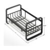 HULISEN Soporte de esponja para fregadero de cocina_5