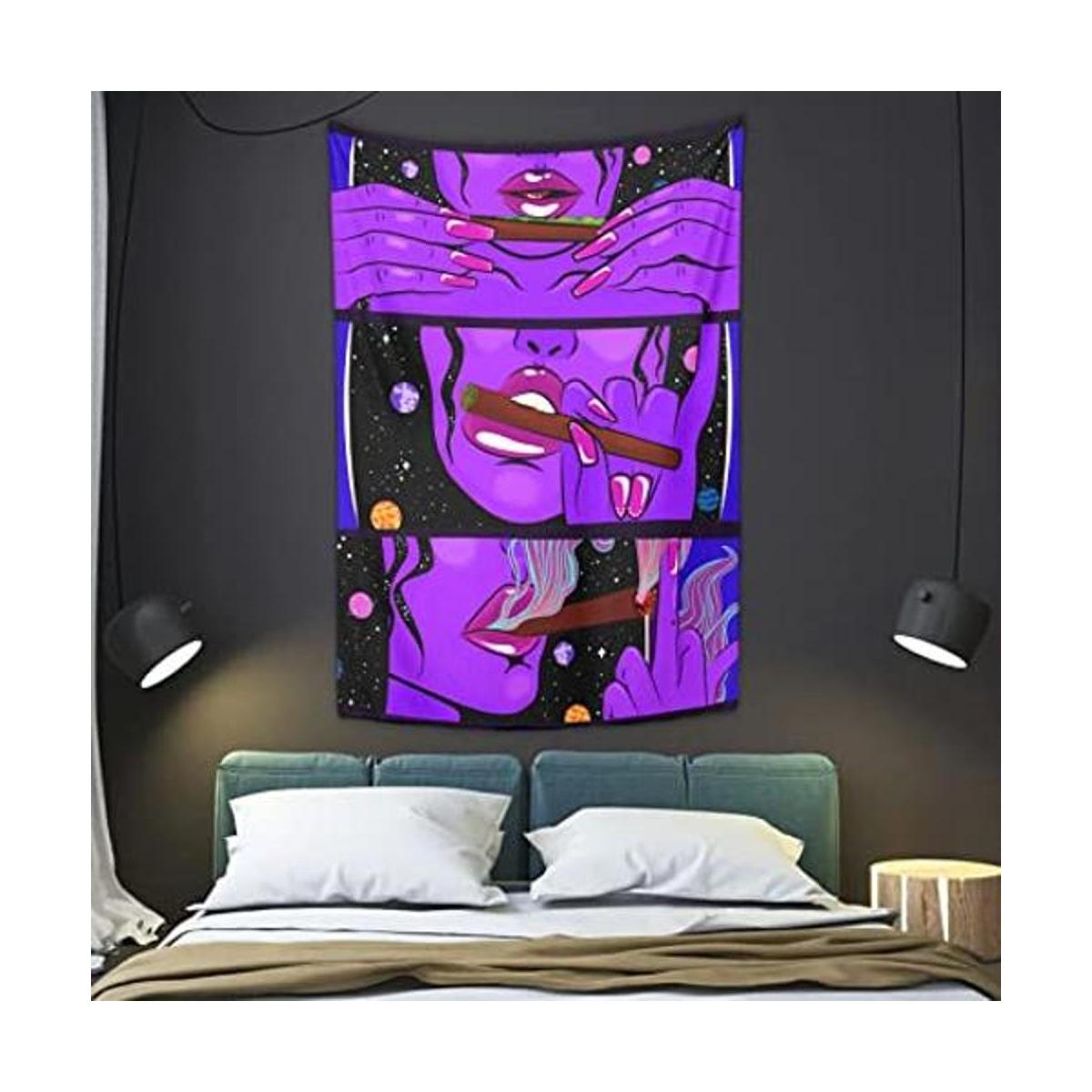Trippy Tapiz para colgar en la pared diseño hippie