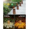 JSOT Faroles solares impermeables para exteriores paquete_6