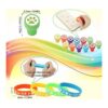 Juego de 134 recuerdos de fiesta de pata de perro pulsera