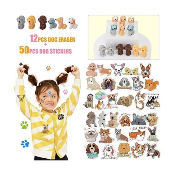 Juego de 134 recuerdos de fiesta de pata de perro pulsera