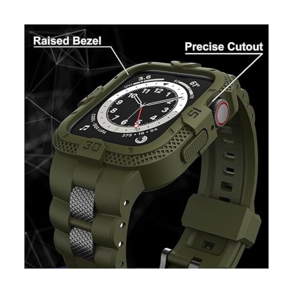 GELISHI Correa de reloj compatible con Apple Watch de 1.61_3