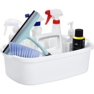 Haundry Organizador grande de suministros de limpieza con_1