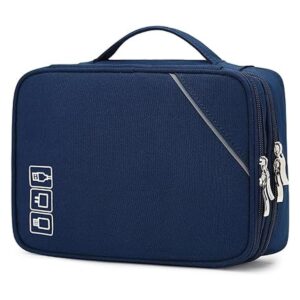 Lanola Bolsa organizadora de cables de viaje funda de