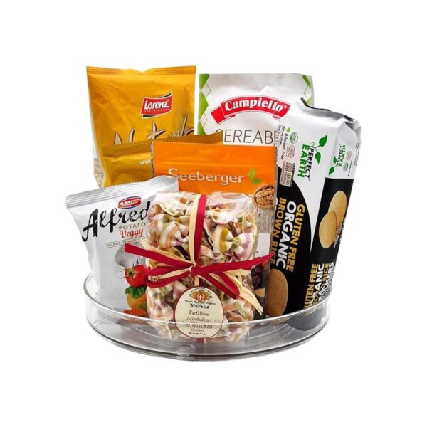 Large Lazy Susan Rotating Turntable Organizer for