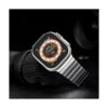 NewWays Correa de metal compatible con Apple Watch Band_3