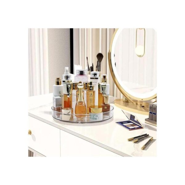 Large Lazy Susan Rotating Turntable Organizer for