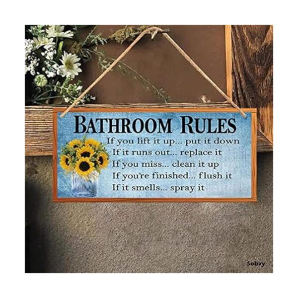 Letrero de pared de madera con texto en inglés If It_3