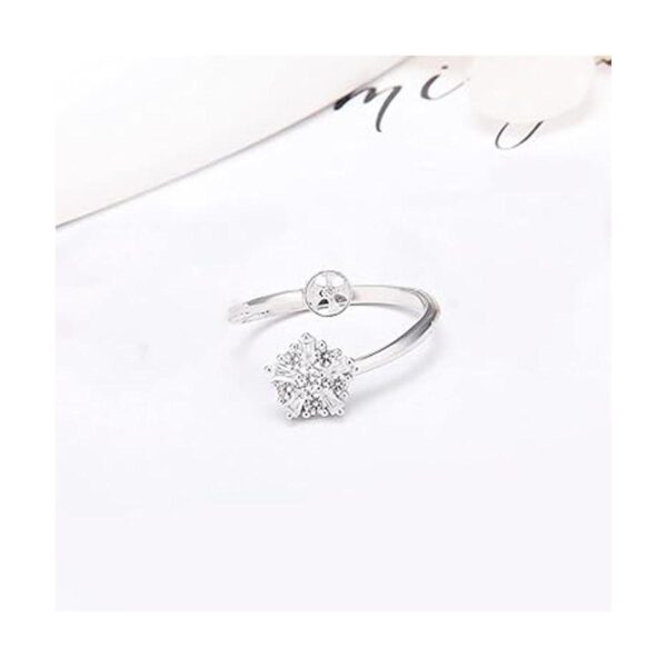 LGSY Anillos ajustables de plata de ley con circonita_2
