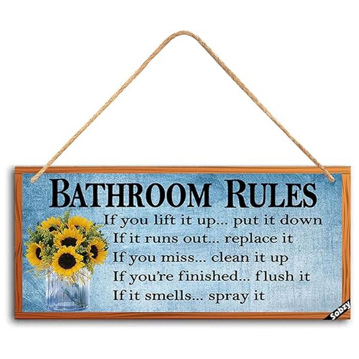 Letrero de pared de madera con texto en inglés If It