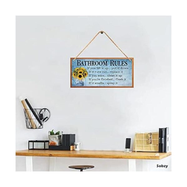 Letrero de pared de madera con texto en inglés If It_4