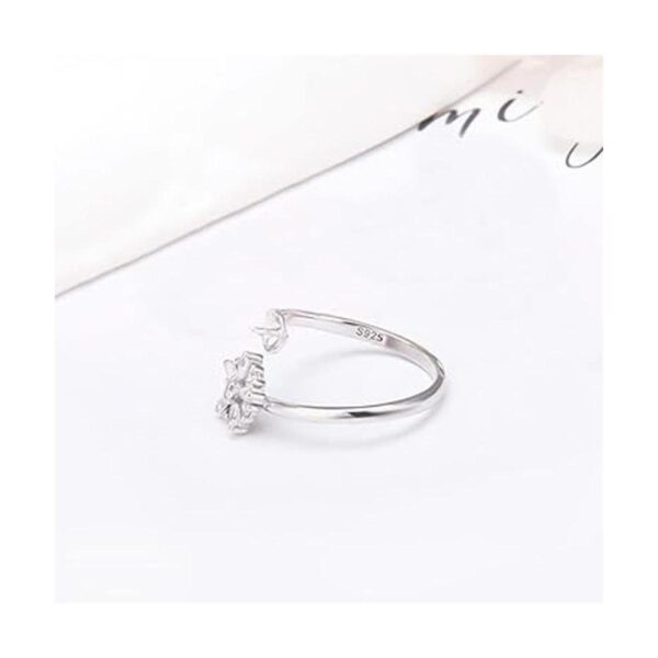 LGSY Anillos ajustables de plata de ley con circonita_3