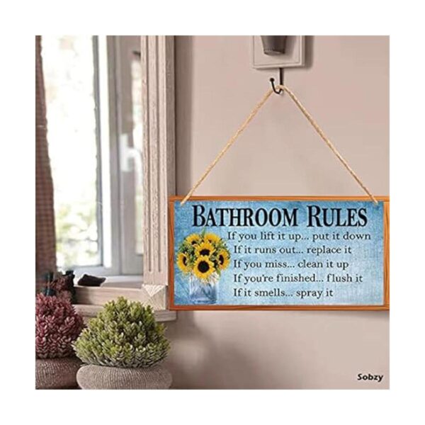 Letrero de pared de madera con texto en inglés If It_2