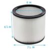 Extolife Filtro de repuesto compatible con ShopVac 90350_4