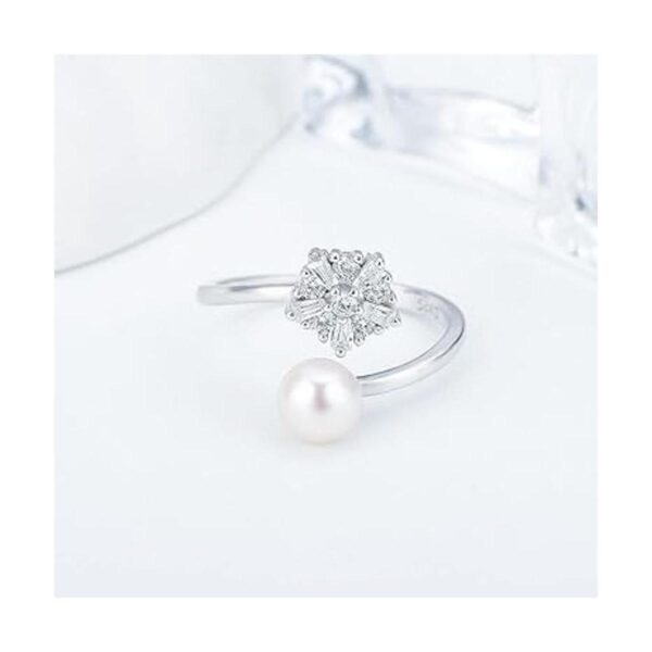 LGSY Anillos ajustables de plata de ley con circonita_4