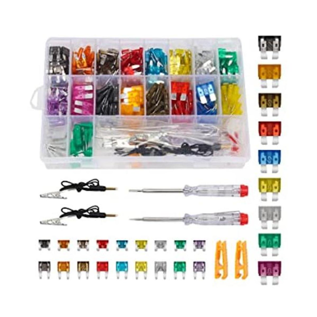 Kit surtido de fusibles para automóvil 306 piezas kit
