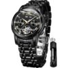 OLEVS Reloj automático Tourbillon mecánico automático de_1