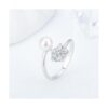 LGSY Anillos ajustables de plata de ley con circonita_5