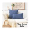 Home Brilliant Juego de 4 fundas de almohada decorativas