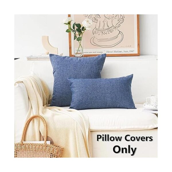 Home Brilliant Juego de 4 fundas de almohada decorativas