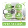 Home Brilliant Juego de 4 fundas de almohada decorativas