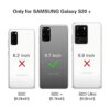 Mieziba Funda para Galaxy S20 Plus 5G a prueba de golpes_3