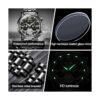 OLEVS Reloj automático Tourbillon mecánico automático de_5