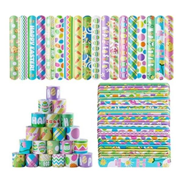 JOYIN 72 pulseras de Pascua para niños diseño de_1