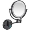 JMFHCD Espejo de maquillaje LED con luces y aumento de 10
