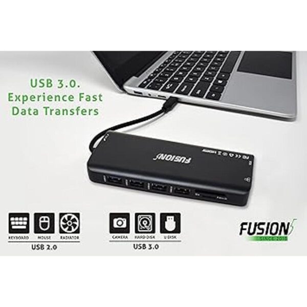 Estación de acoplamiento para laptop USB C 14 en 1_2