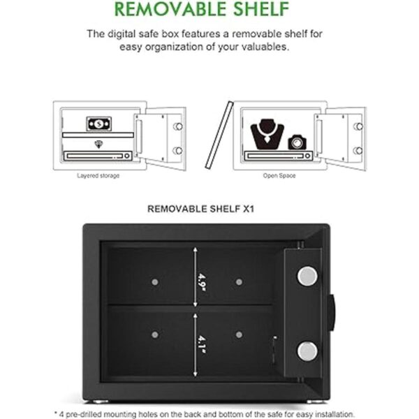 ISLANDSAFE Caja fuerte de seguridad para el hogar caja_4