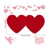 AnyDesign Felpudo decorativo para el día de San Valentín