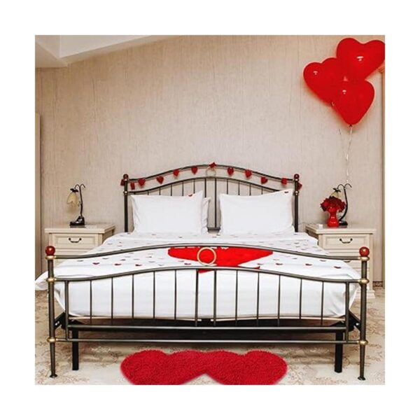 AnyDesign Felpudo decorativo para el día de San Valentín