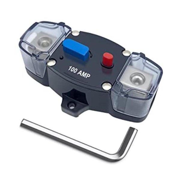 Erayco Disyuntor de 100 amperios con reinicio manual 1248_1