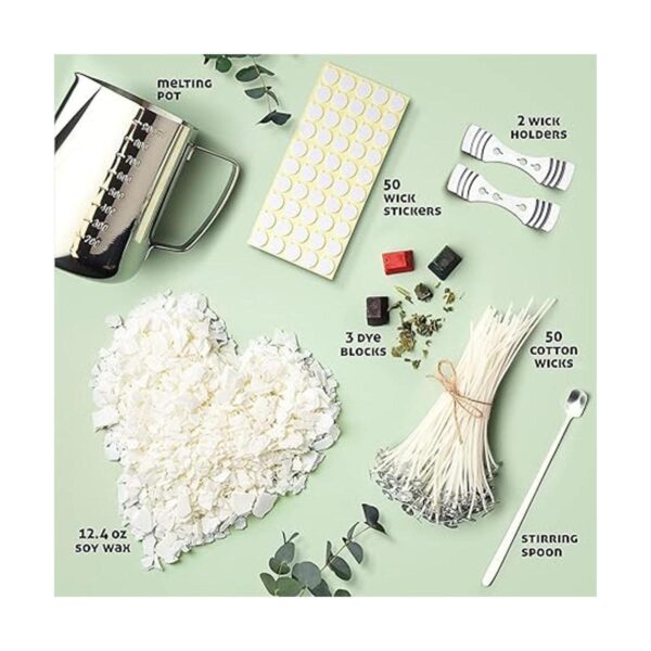 Kit de fabricación de velas de soja para adultos kit de