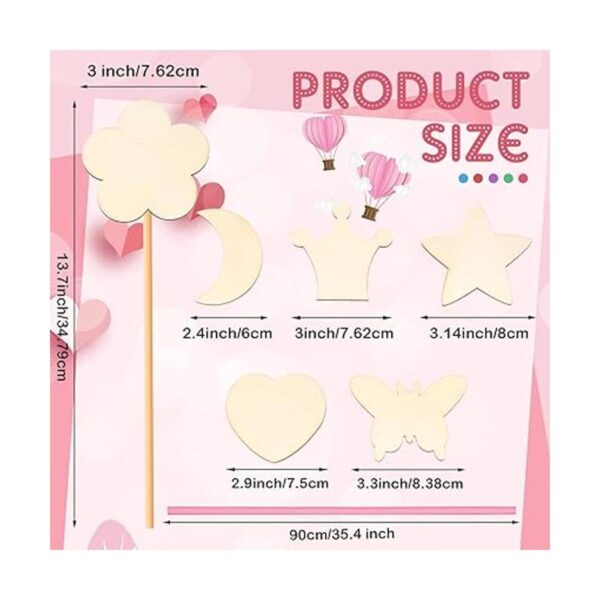 El kit de varitas de hada de princesa incluye varitas de_2