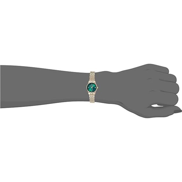 Armitron Reloj de pulsera acentuado con cristal genuino_3