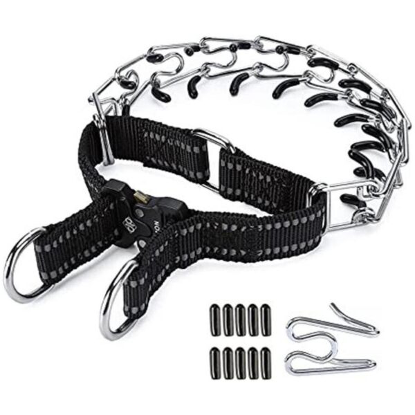 JIPIMON Collar ajustable para perros con cómoda punta de_1