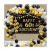 Trgowaul Decoraciones de cumpleaños n. 60 para hombres y_6