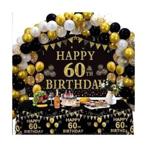 Trgowaul Decoraciones de cumpleaños n. 60 para hombres y_1