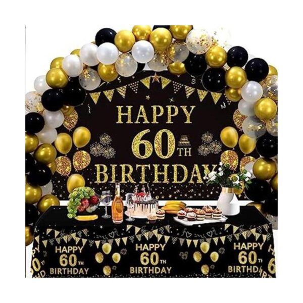 Trgowaul Decoraciones de cumpleaños n. 60 para hombres y_1