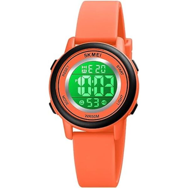 Gosasa Reloj de pulsera para niños con luz LED de silicona_1