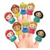 Disney Princess Juego de 10 marionetas de dedo Recuerdos_1