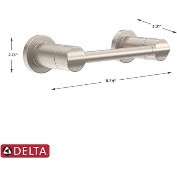 Delta NIC50DN Nicoli Soporte para papel higiénico níquel_4