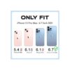 KEXAAR Funda para iPhone 13 Pro Max funda de espejo_2